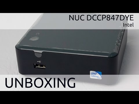 Intel NUC DCCP847DYE Unboxing