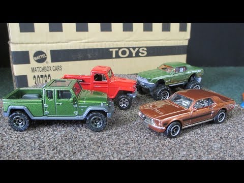 Matchbox 2018 A Factory Sealed Case Unboxing Video '68 Mustang featured