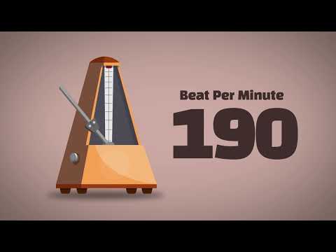 190 BPM Metronome [1Hour]