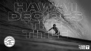 Hawaii Decides the Title // Billabong Pipe Masters Starts Dec 8th