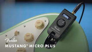 Fender Mustang Micro Plus Video