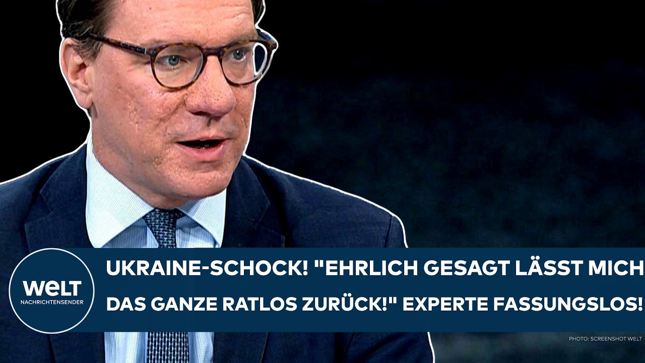 UKRAINE-KRIEG: US-Hammer! "Ehrlich gesagt lässt mich das Ganze ratlos zurück!" Experte fassungslos!