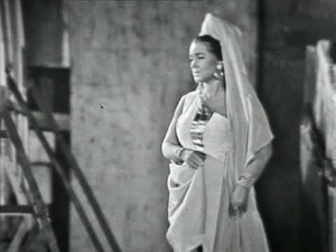 Gencer "O patria mia" Aida 1966