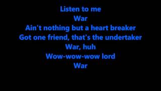 Black Stone Cherry - War(lyrics)