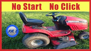 Lawn Mower No Start, No Click