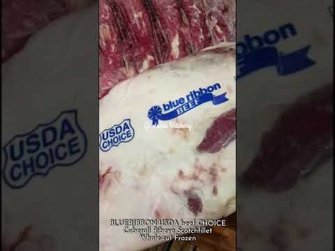 BLUERIBBON USDA beef choice Cuberoll Ribeye...