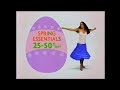 2005 Famous Barr Easter Sale Commercials
