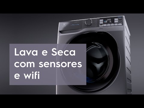 Video thumbnail of Lava e Seca Electrolux LSW11 Ultimate Care 11KG