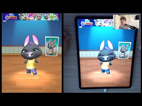 Talking Tom Time Rush - Talking Becca - Character Play Review Gameplay on Tablet (iOS, Android)