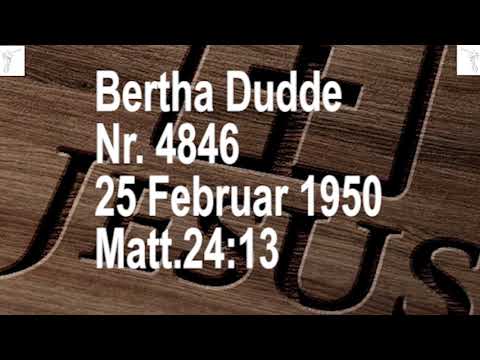 (Matthæus 24:13) BD 4846 Henvisning til den kommende tid af modgang...