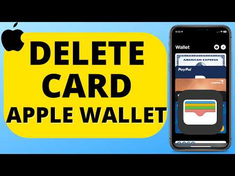How to Delete Card from Apple Wallet - Remove Payment Card Apple Pay