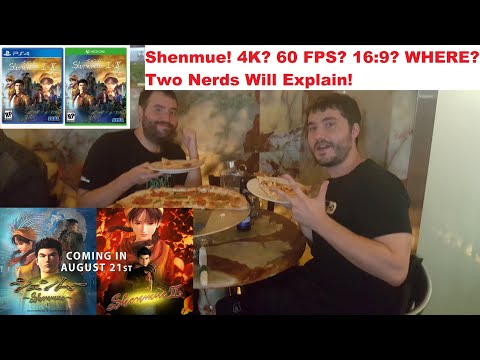 Shenmue I & II - 4K? 60 FPS? 16:9? Let's Talk - Adam Koralik