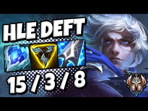 Deft Ezreal vs Aphelios [ ADC ] Korea Challenger Patch 11.18 ✅