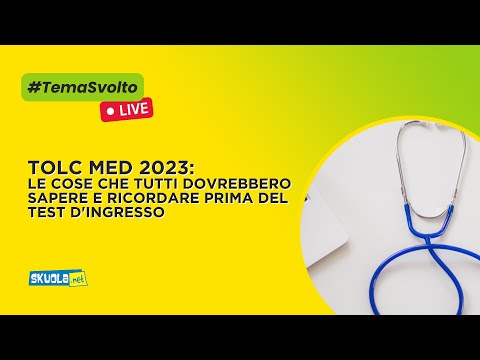 TOLC MED 2023: tutte le info da conoscere e i consigli da seguire per affrontarlo al meglio