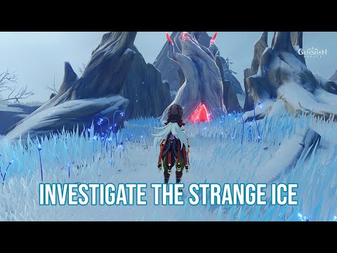 How to investigate the strange ice in Genshin Impact