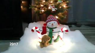 HALLMARK SINGING SNOWMAN COLLECTION (2003-2023)