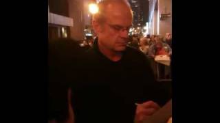 Kelsey Grammer at stage door of La Cage