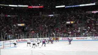 preview picture of video '2009 NHL pre season game Montreal vs Boston at Quebec City Colisée Canada'