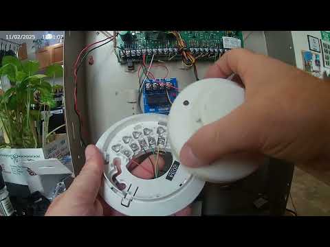 Vista-20P and 4-wire Smoke Reset using a Relay
