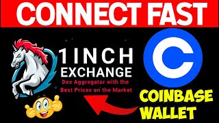 How to connect the Coinbase wallet to 1inch DeFi -DEX Exchange | Crypto Wallets Info