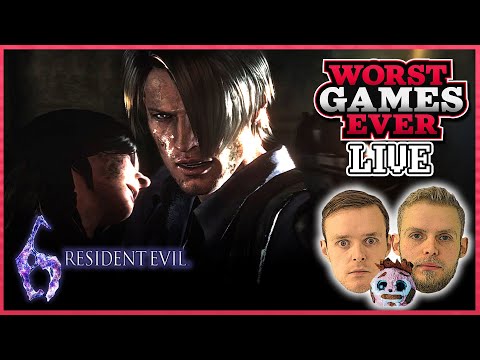 WE HAVE NEVER PLAYED THIS BEFORE - Resident Evil 6 | WorstGamesEver Live!