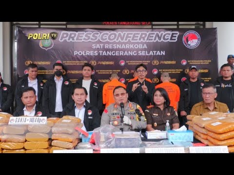 PRESISI UPDATE : POLRES TANGSEL UNGKAP NARKOTIKA BERBENTUK KUKIS 19/08/2024 20.00