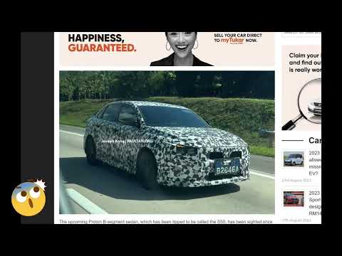 The New Proton S70 (in Camouflage) Spotted 🧐 Doing Road Testing at Genting Highlands ⛰️ ★New Model★