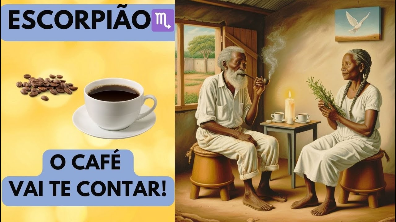 ESCORPIÃO ♏ 🎁 ☕ PRESENTES QUE CHEGAM RÁPIDO. BÊNÇÃOS DOS PRETOS VELHOS.