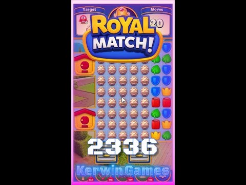 Royal Match Level 2336 - No Boosters Gameplay