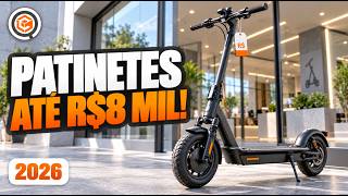 NÃO Compre Patinete Elétrico Até R$ 8.000 Sem Ver Este Ranking (2026)