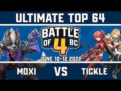 Moxi vs Tickle - Ultimate Singles Top 64 - Battle of BC 4