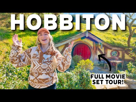 HOBBITON: A MUST DO! Full Tour & Review of Hobbiton Movie Set | New Zealand