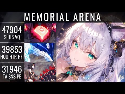 Pishacha 47904 | Andrius 39853 |  DXY 31946 | HI3 EX Memorial Arena