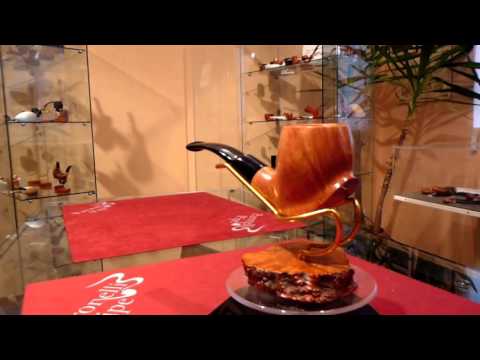 Pipa in radica bent fatta a mano - www.paronellipipe.it