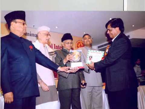 Indira Gandhi Excellence Award conferred upon Dr K N Singh