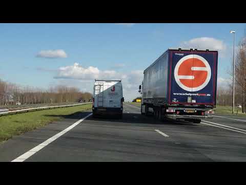 Dashcam Beelden Heinkenszand: A58 Knooppunt Stelleplas ---》Knooppunt De Poel ---》BP / VZP Voetpomp.