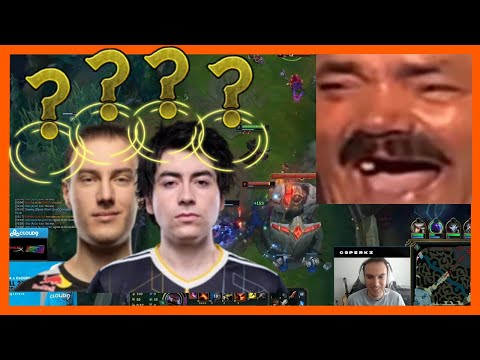 Perkz And LIDER Hilarious Tower Dive Attempt