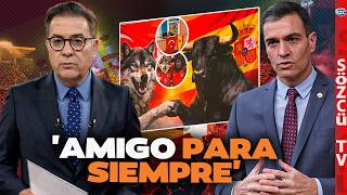 Eskişehirspor Tribünleri İspanya'yı Salladı! ABD'ye Resti Çeken Pedro Sanchez'e Türkiye'den Destek