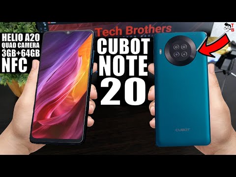 Cubot Note 20 PREVIEW: Quad Camera Budget Smartphone 2020!