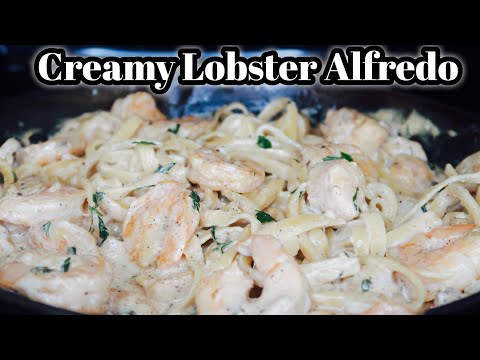 Creamy Seafood Alfredo With Lobster | MUST TRY RECIPE