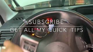 How to fix hard power steering  Subaru