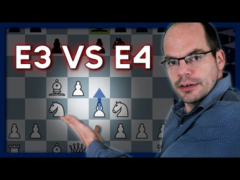 Should I play e3 or e4 in 1.d4 openings? A common dilemma explained in detail.