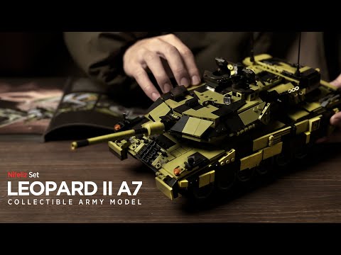 Nifeliz Leopard II A7 -- A Rewarding Building Set for Military Enthusiasts