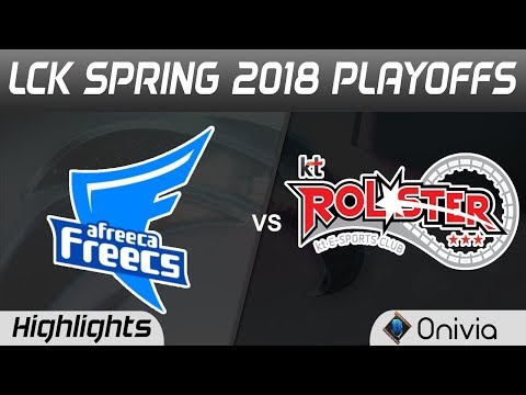 AFS vs KT Highlights Game 3 LCK Spring 2018 Playoffs Afreeca Freecs vs KT Rolster by Onivia