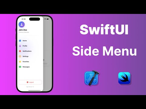 Animated Side Menu in SwiftUI | iOS Development Tutorial