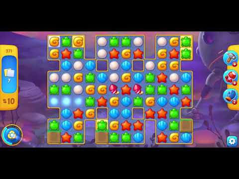 Fishdom - Level 371 - How to complete