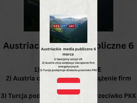 Austriackie media publiczne 6 marca