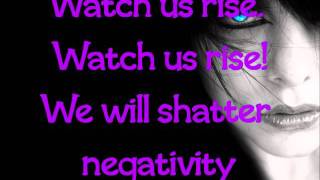 Hundredth - Carry On - Lyrics on Screen