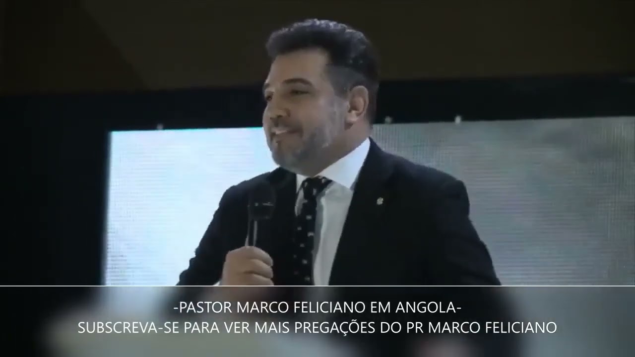Marco Feliciano na catedral da adoração e promessa em Angola África