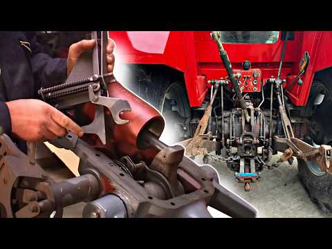 Massey Ferguson Lift Hydraulic Cylinder Repair | Rebuilding Tractor Hydraulic Lift Cylinder Assembly